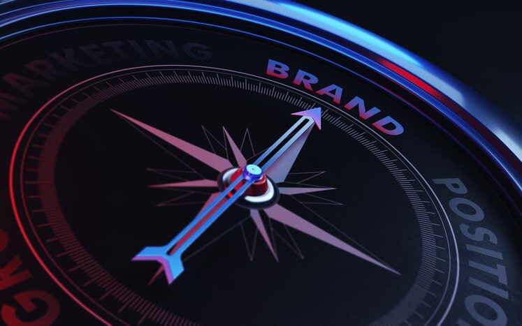 compass depicting brand strategy