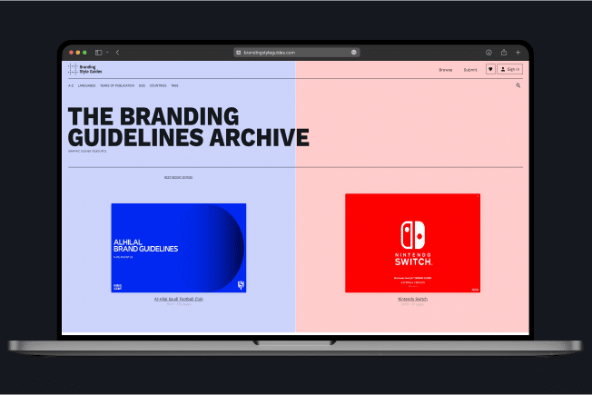 branding style guides website