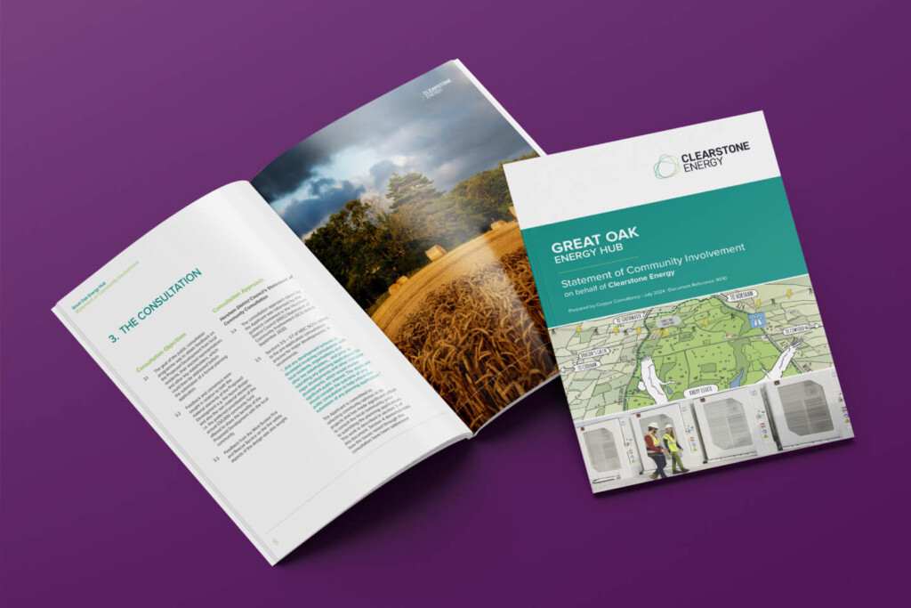 report design for clearstone energy